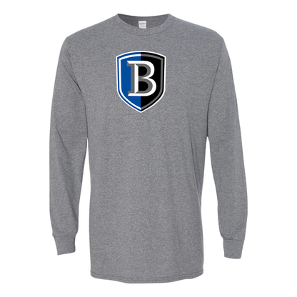 Men's   Bentley Falcons  Gildan Heavy Cotton Long Sleeve T-Shirt
