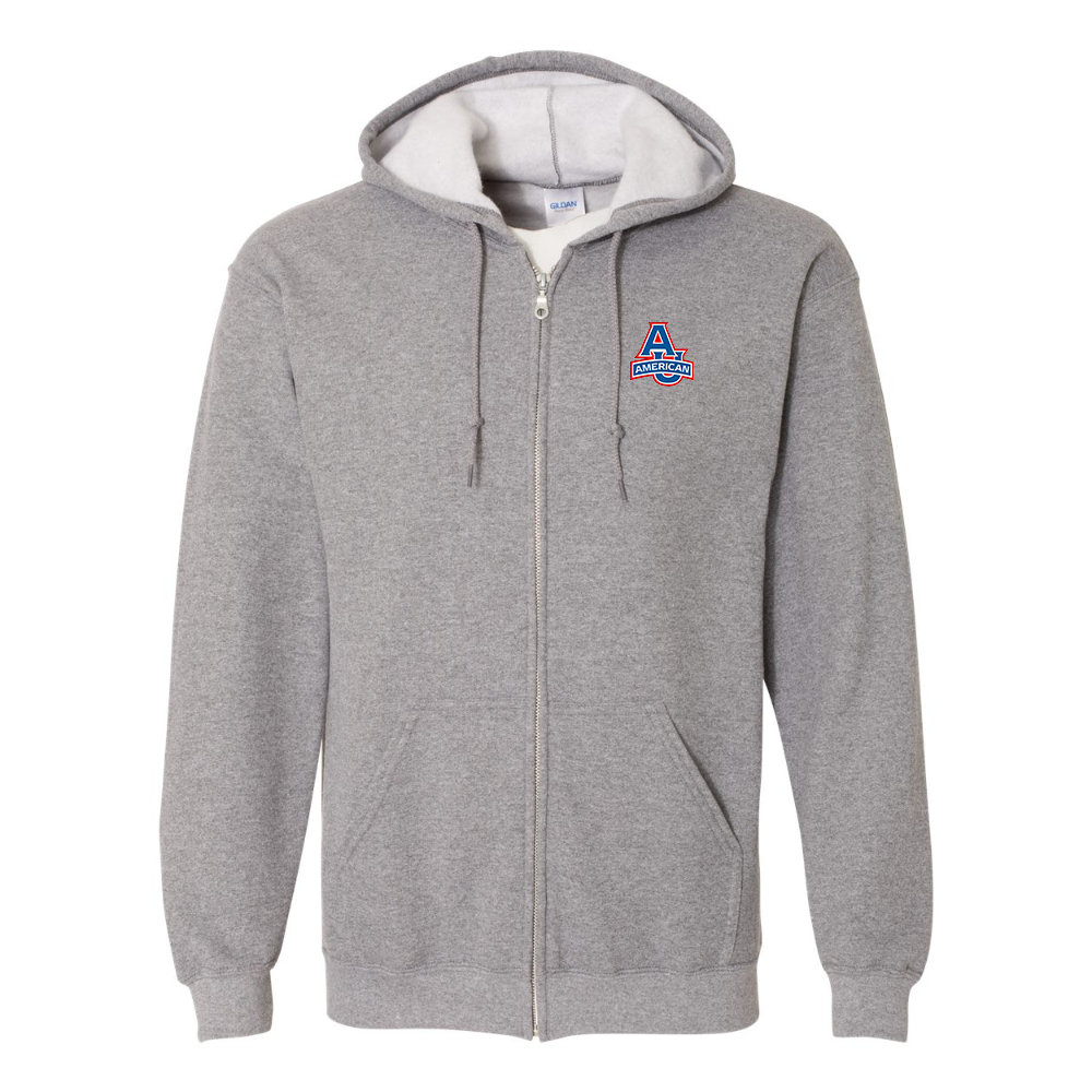 Men's  American Eagles  Gildan  Heavy Blend Full Zip Hooded Sweatshirt
