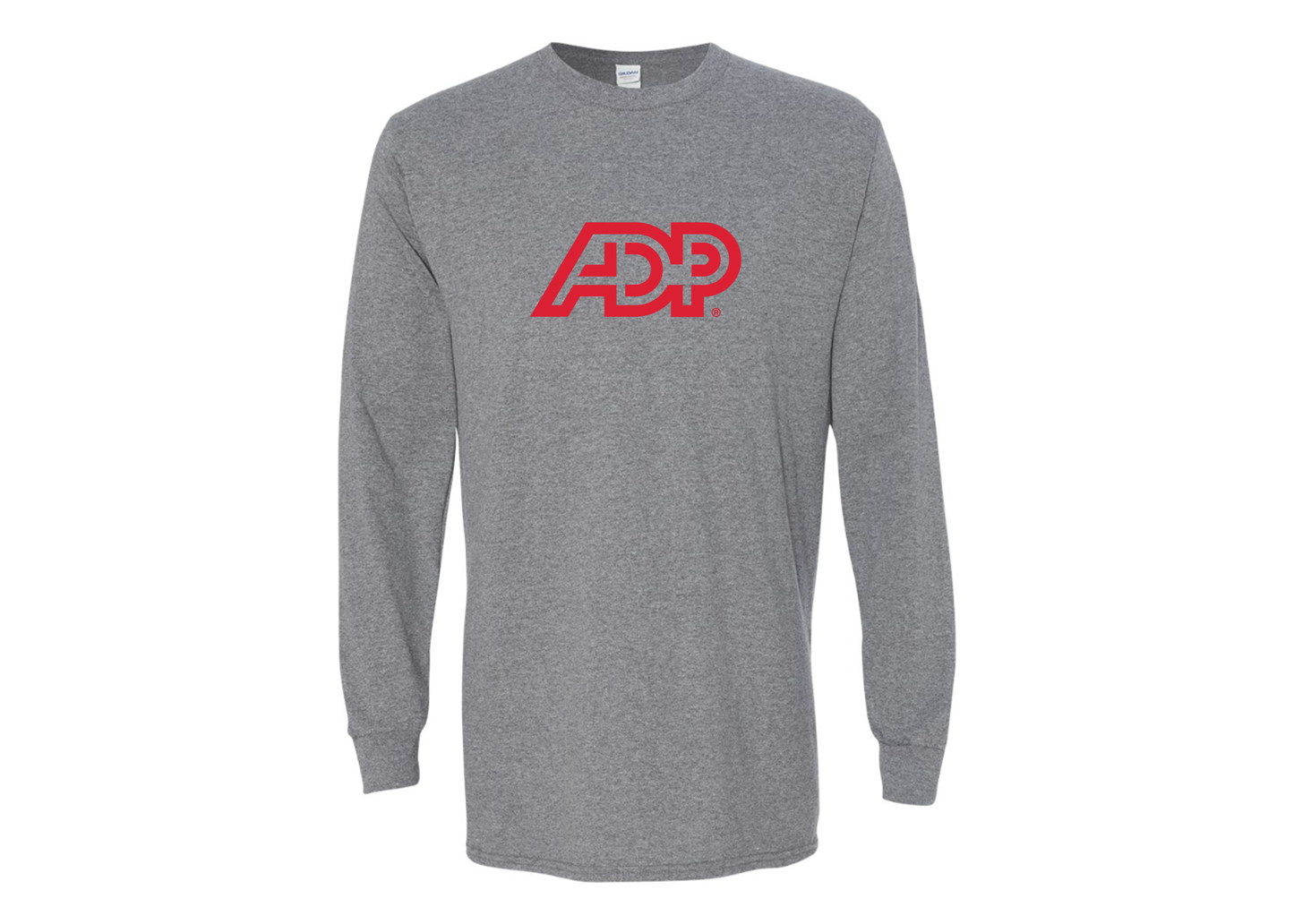 Men's ADP Logo Gildan Heavy Cotton Long Sleeve T-Shirt