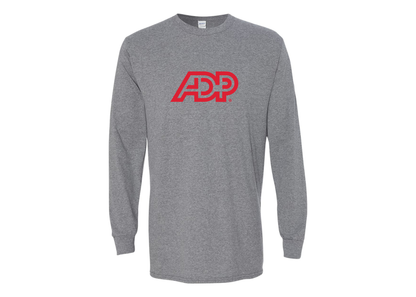 Men's ADP Logo Gildan Heavy Cotton Long Sleeve T-Shirt