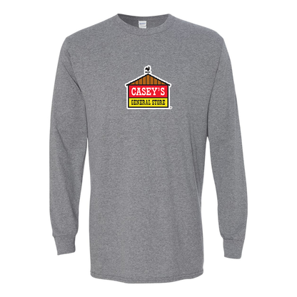 Men's Casey's General Store  Gildan Heavy Cotton Long Sleeve T-Shirt