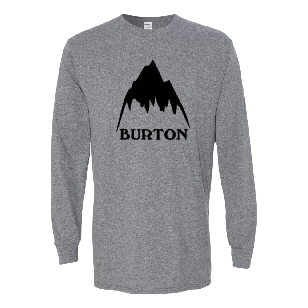 Men's  Burton Mountain  Gildan Heavy Cotton Long Sleeve T-Shirt