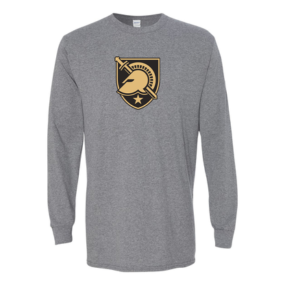 Men's  Army Black Knights  Gildan Heavy Cotton Long Sleeve T-Shirt