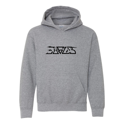 Youth Eagles Gildan Heavy Blend  Hooded Sweatshirt