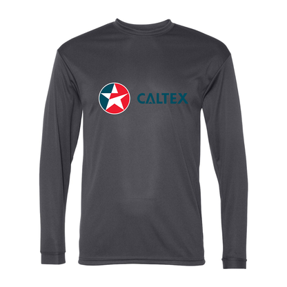 Men's Caltex Gas Station  Performance Long Sleeve T-Shirt