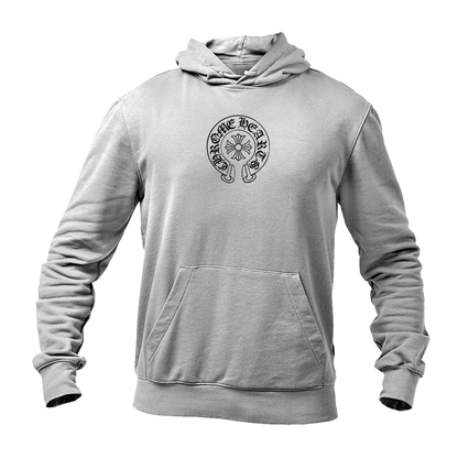 Men's Chrome Hearts Logo Pullover Hoodie