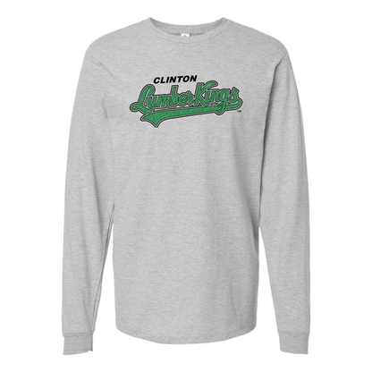 Youth Clinton LumberKings Logo Long sleeves