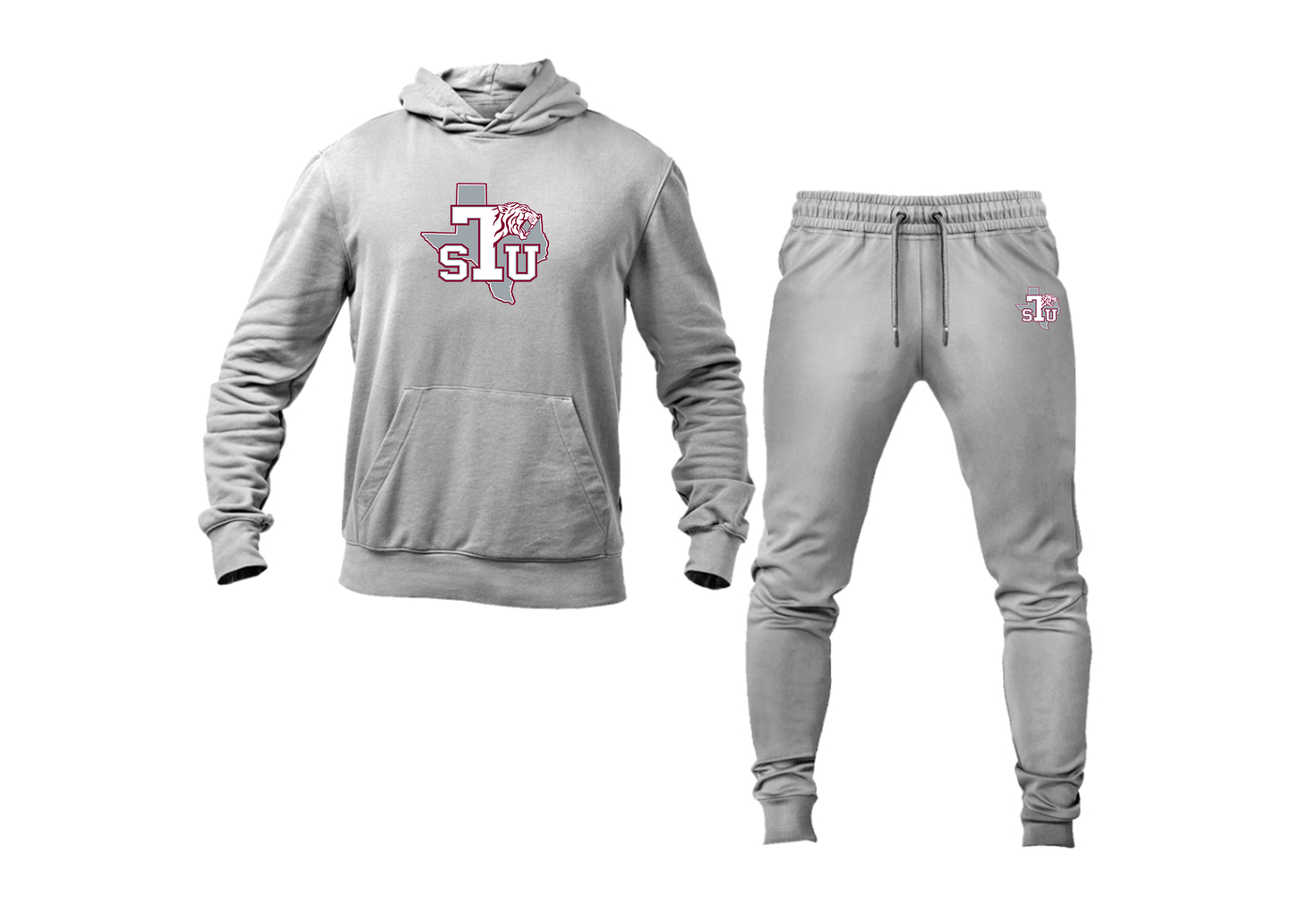 Men's Texas Southern Tigers Hoodie Joggers Set