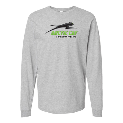 Men's  Arctic Cat  Logo Cotton Long Sleeve T-Shirt