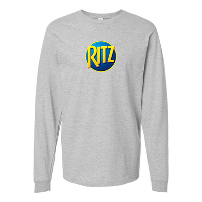 Youth Ritz Crackers Logo Cotton Long Sleeve T-Shirt