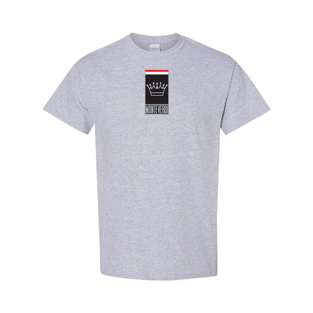 Men's Monteverdi Logo Cotton T-Shirt