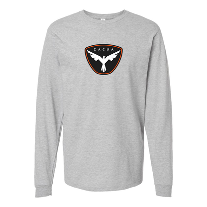 Men's Zacua Logo  Cotton Long Sleeve T-Shirt