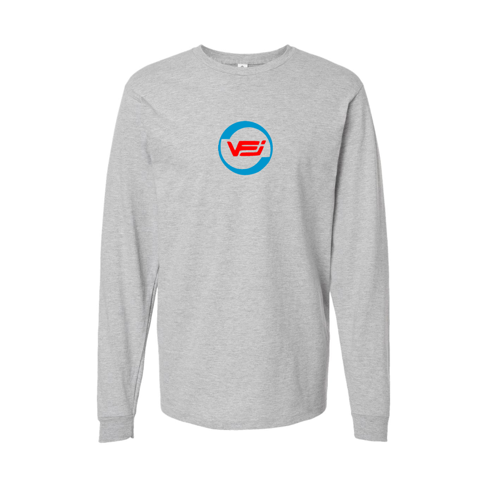 Youth Vehicle Factory Jabalpur Logo Cotton Long Sleeve T-Shirt