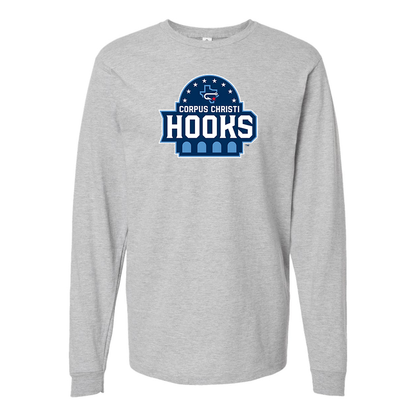 Youth Corpus Christi Hooks Logo Long sleeves