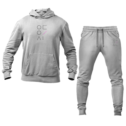 Men's  LOONA Logo Hoodie Joggers Set