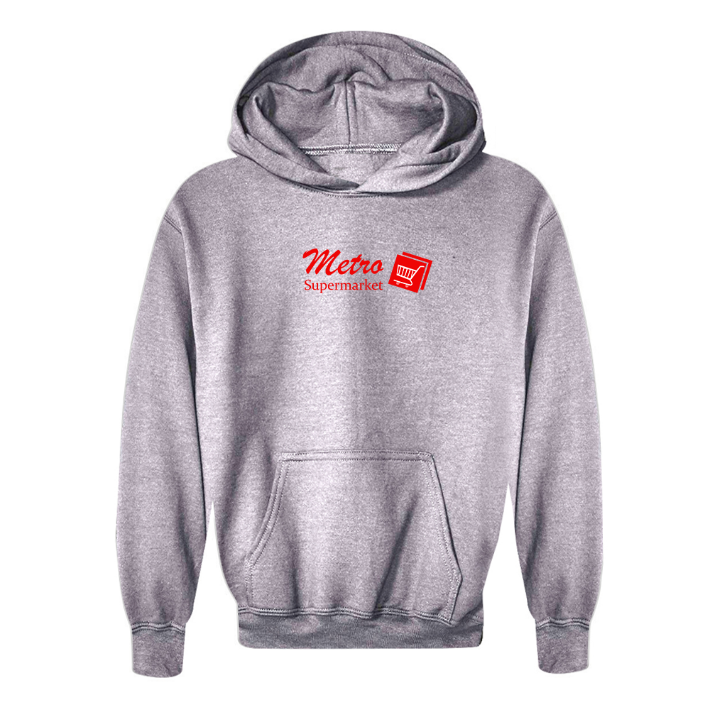Youth Metro Supermarket Logo  Pullover Hoodie