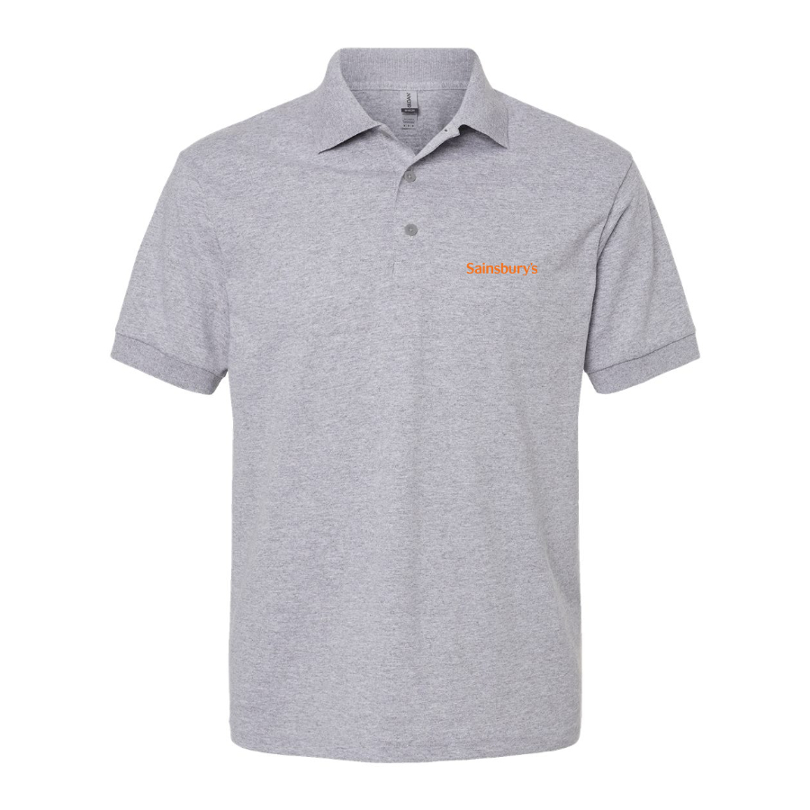 Men's Sainsbury_s Logo Dry Blend Polo
