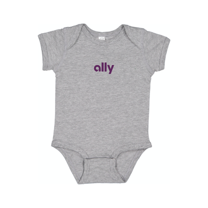 Ally Financial Logo Baby Onesie Romper