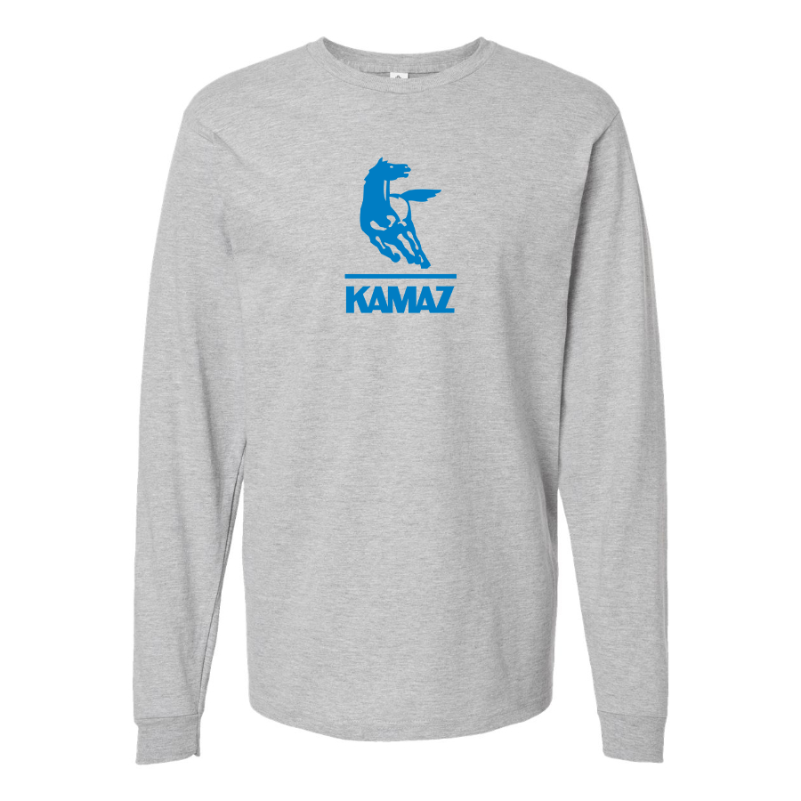 Men's KAMAZ  Logo Cotton Long Sleeve T-Shirt