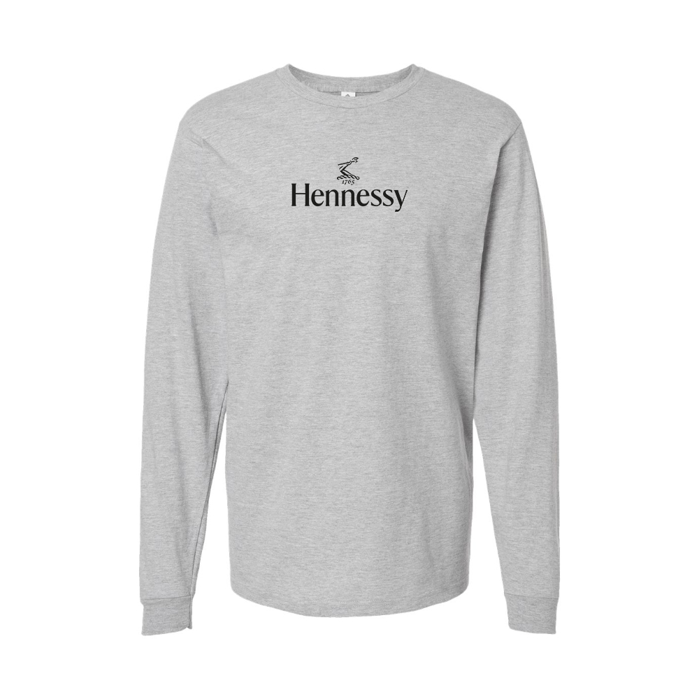 Youth Hennessy Logo Cotton Long Sleeve T-Shirt