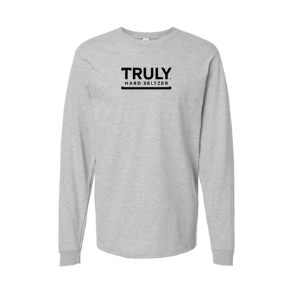 Youth Truly Logo Cotton Long Sleeve T-Shirt