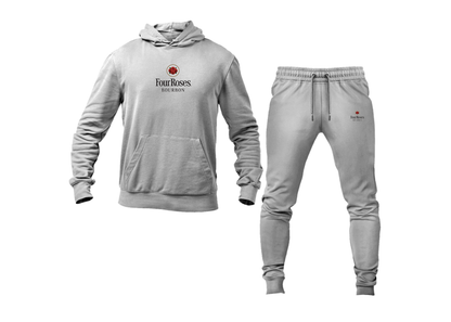 Men's Four Roses Logo Hoodie Joggers Set