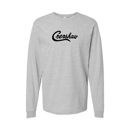 Youth Crenshaw Logo Cotton Long Sleeve T-Shirt