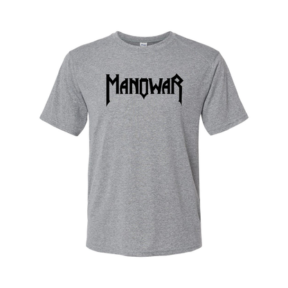 Men's Manowar Logo Performance T-Shirt