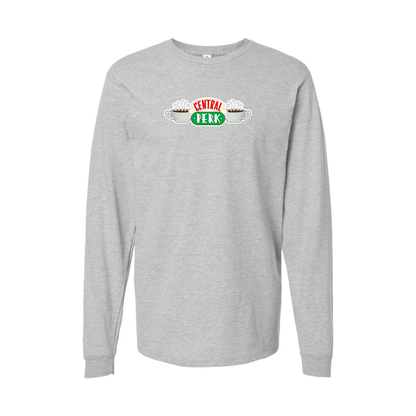 Youth Central Perk Logo Cotton Long Sleeve T-Shirt