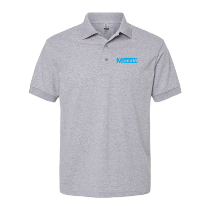Men's MandM Logo Dry Blend Polo