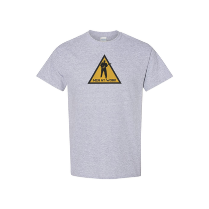 Men's Men at Work Logo Cotton T-Shirt