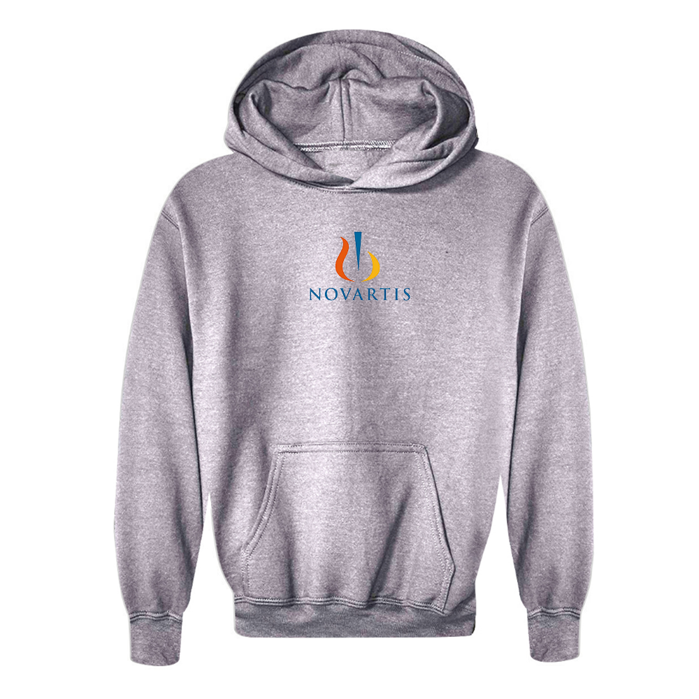 Youth Novartis Logo  Pullover Hoodie