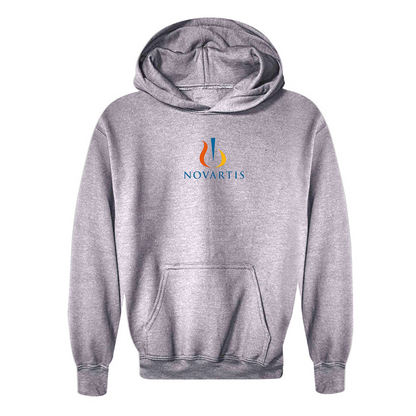 Youth Novartis Logo  Pullover Hoodie