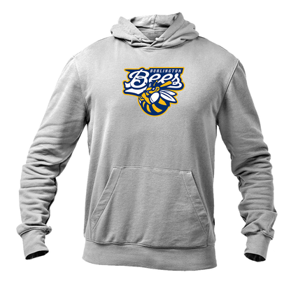Men's Burlington Bees  Logo Pullover Hoodie