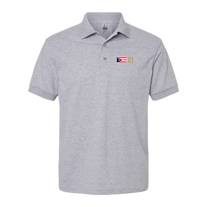 Men's Liga de Beisbol Profesional Roberto Clemente Logo Dry Blend Polo