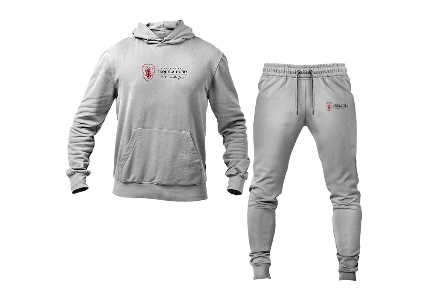 Men's Tequila Ocho Logo Hoodie Joggers Set