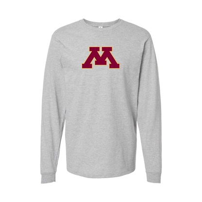 Youth Minnesota Golden Gophers Logo Cotton Long Sleeve T-Shirt