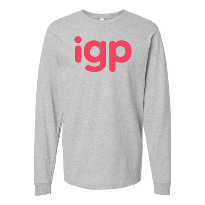 Men's Indian Gifts Portal  Logo Cotton Long Sleeve T-Shirt