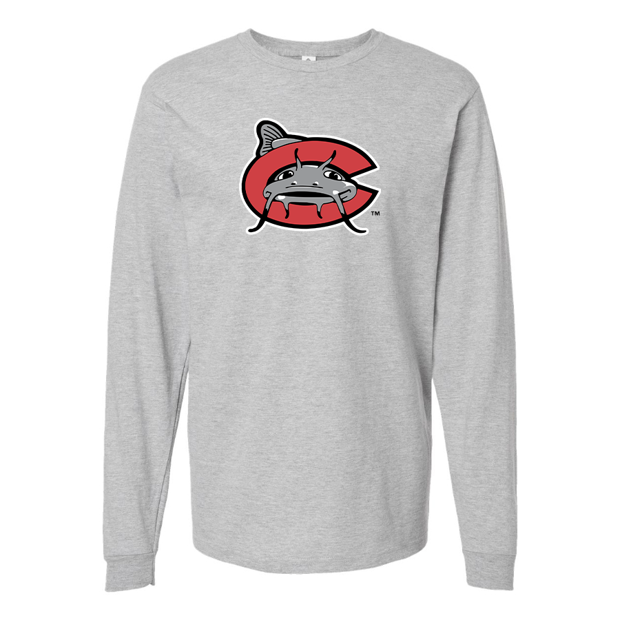 Youth Carolina Mudcats Logo Long sleeves