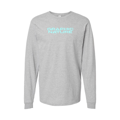 Youth Graphic Nature Logo Cotton Long Sleeve T-Shirt