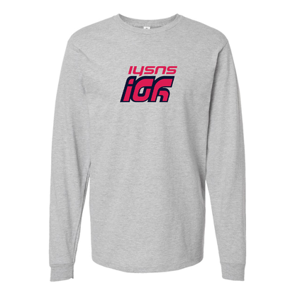 Youth Yo Sushi Logo Cotton Long Sleeve T-Shirt