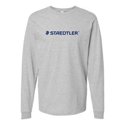 Men's Staedtler Logo Cotton Long Sleeve T-Shirt