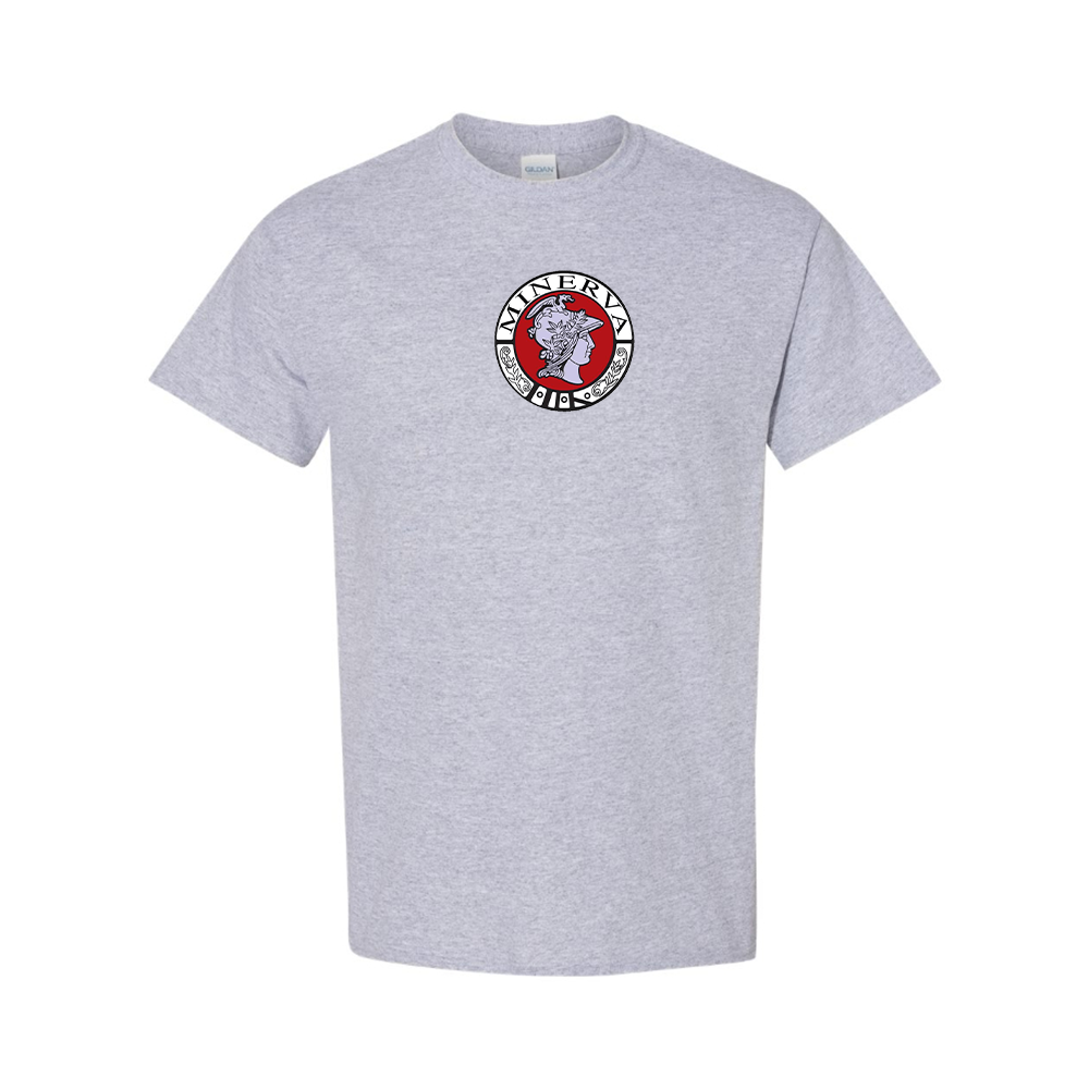 Men's Minerva Automobile Logo Cotton T-Shirt