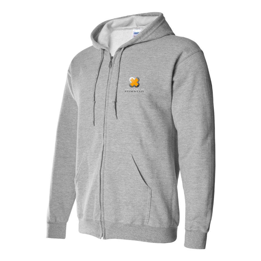 Men's Multix Logo Zipper Hoodie