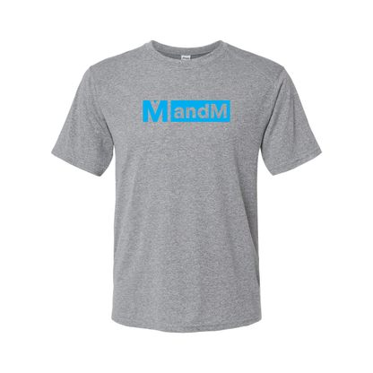 Men's MandM  Logo Performance T-Shirt