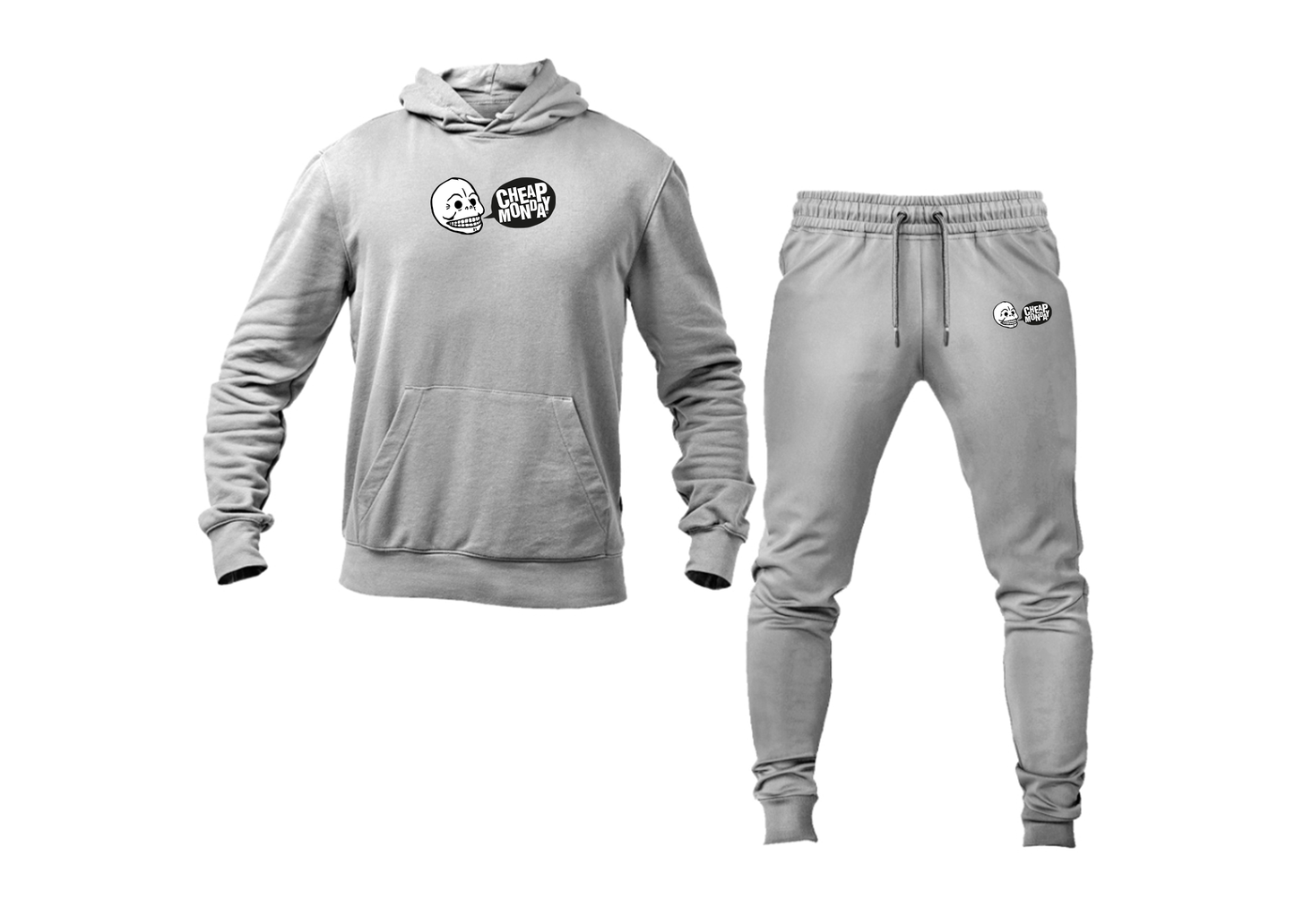 Men's Cheap Monday Logo Hoodie Joggers Set