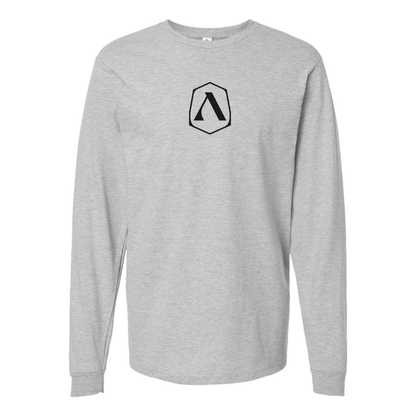 Men's Adamastor  Logo Cotton Long Sleeve T-Shirt