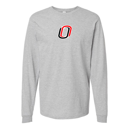 Youth Nebraska Omaha Mavericks Logo  Long sleeves