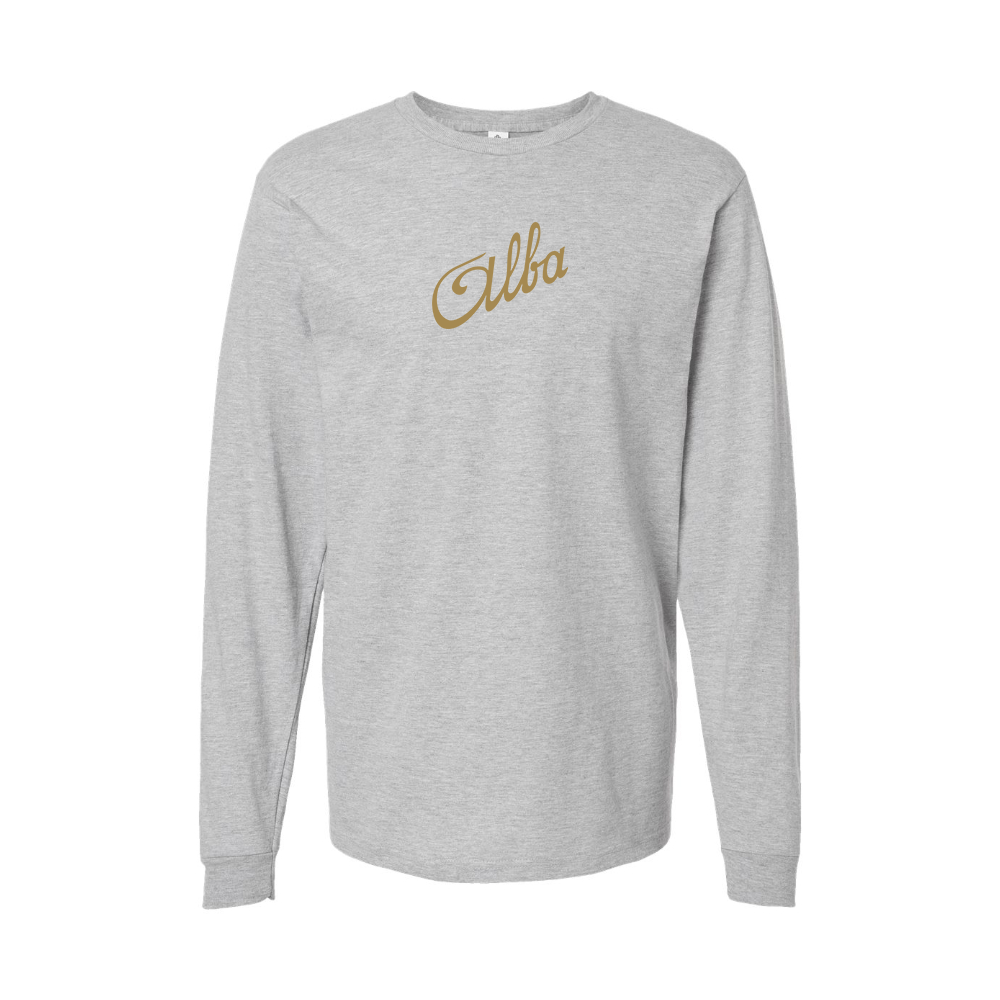 Youth Automobiles Alba Logo Cotton Long Sleeve T-Shirt