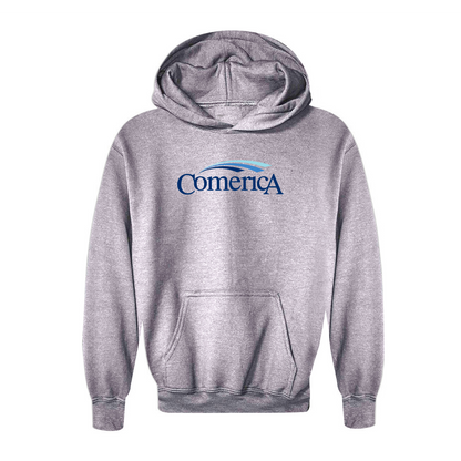 Youth Comerica  Logo Pullover Hoodie
